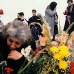 Palestinian woman mourns son