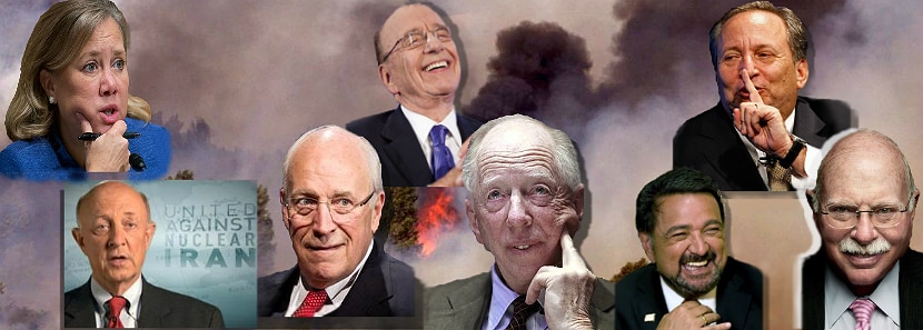 Genie Energy Advisory Board: Former chair of the US Senate Homeland Security Appropriations Subcommittee Mary Landrieu, Former CIA Director James Woolsey, Former V-P Dick Cheney, Fox News owner Rupert Murdoch, Lord [of Darkness] Jacob Rothschild, Former New Mexico Gov. and former Energy Secr. Bill Richardson, Former engineer of the Glass-Steagall Act Larry Summers, Hedge fund speculator Michael Steinhart