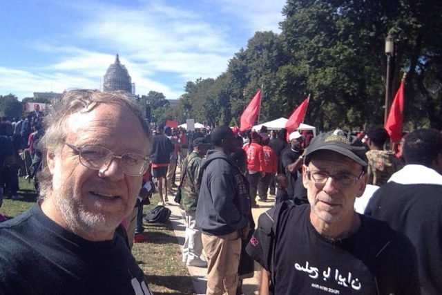 Justice or Else! Yours truly with attorney Barry Kissin, a leading expert on the anthrax component of the 9/11-anthrax false flag