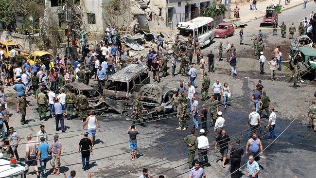 This photo is from a September car bombing in Latakia by Western "moderate rebels"