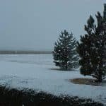 Plains in the Fall Snow