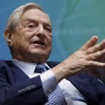 Billionaire investor Soros speaks at a forum during the annual IMF-World Bank meetings in Washington