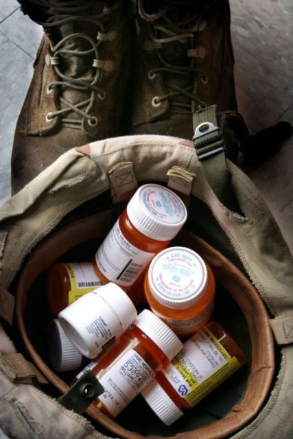 05 Feb 09 (kpchar3) by Karen Pulfer Focht: Charley Williams takes nine prescription medicines to help manage his headaches, anxiety, sleeplessness and chronic pain. Charley like many Iraqi veterans, also suffers from post traumatic stress syndrome. He says as long as he has his "meds" he is okay. (7-11-08)
