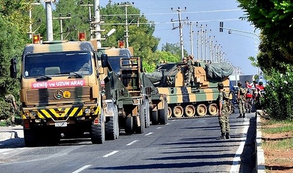 Turkish WMD convoy crosses into Syria