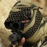 SF Sniper Prepares for Operation
