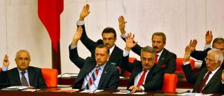 Erdogan in his earlier years 