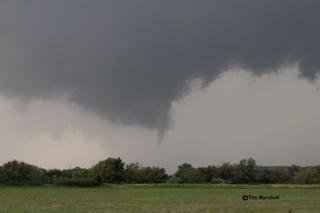 Oklahoma Tornado in Tornado Alley in the States